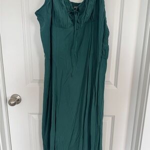 Wild Fable Teal Spaghetti Strap Dress
